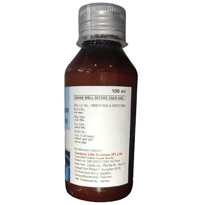 Aerodyn-LS Syrup    Ambroxol 30mg + Levosalbutamol 1mg + Guaifenesin 50mg