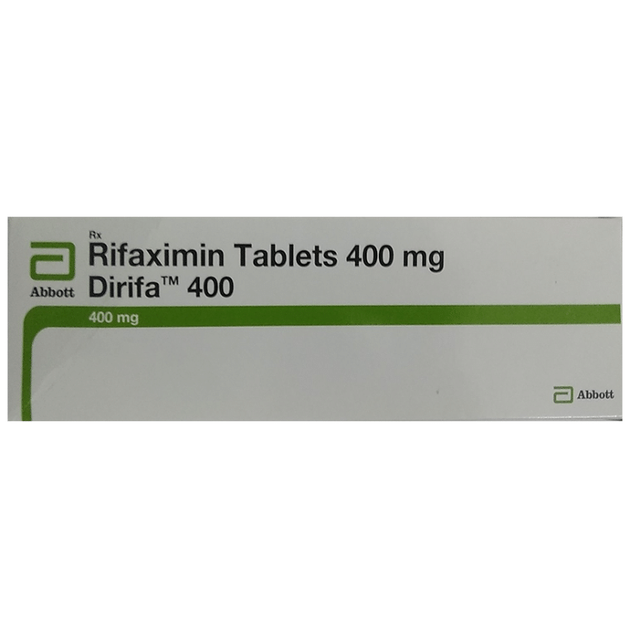 Dirifa 400 Tablet    Rifaximin 400mg