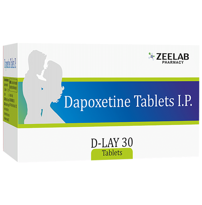 D-Lay 30 Tablet    Dapoxetine 30mg