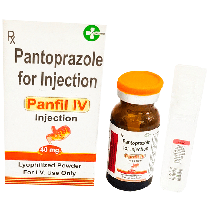 Panfil IV Injection    Pantoprazole 40mg