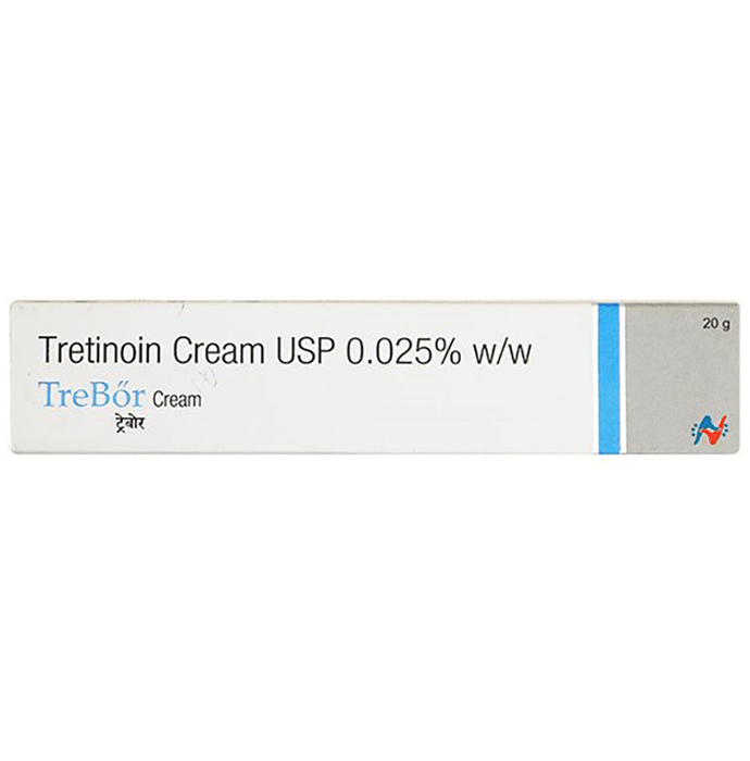 Trebor 0.025% Cream    Tretinoin 0.025%