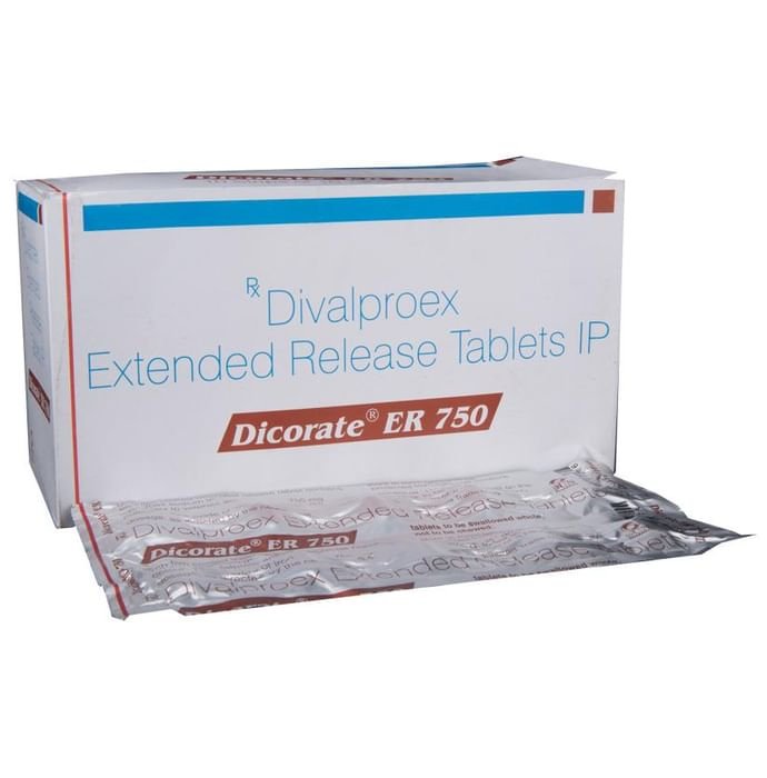 Dicorate ER 750 Tablet    Divalproex 750mg