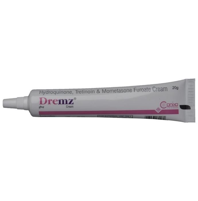 Dremz Cream    Hydroquinone 4% w/w + Mometasone 0.1% w/w + Tretinoin 0.025% w/w