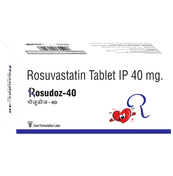 Rosudoz 40 Tablet    Rosuvastatin 40mg