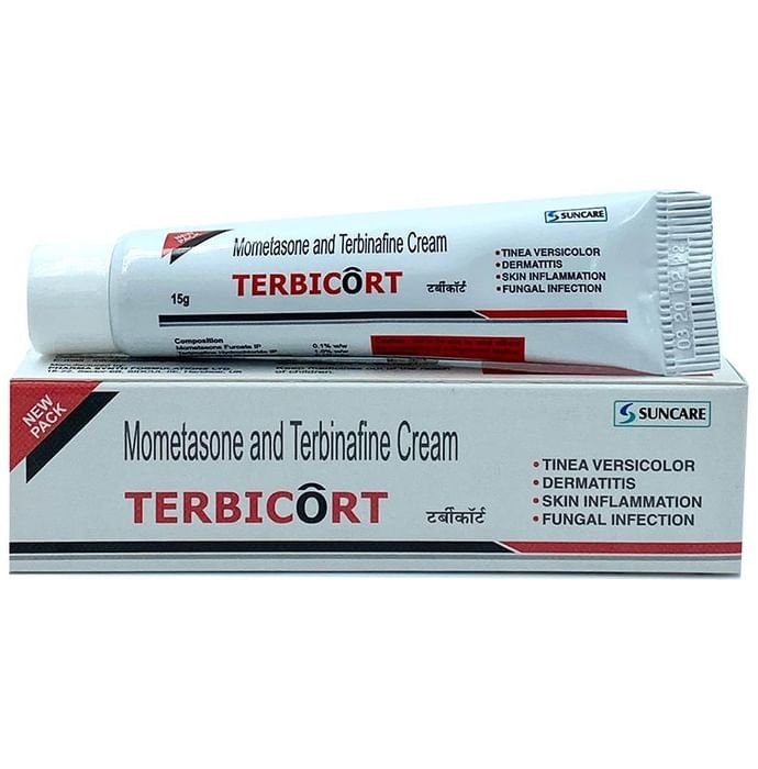 Terbicort Cream    Mometasone 0.1% w/w + Terbinafine 1% w/w