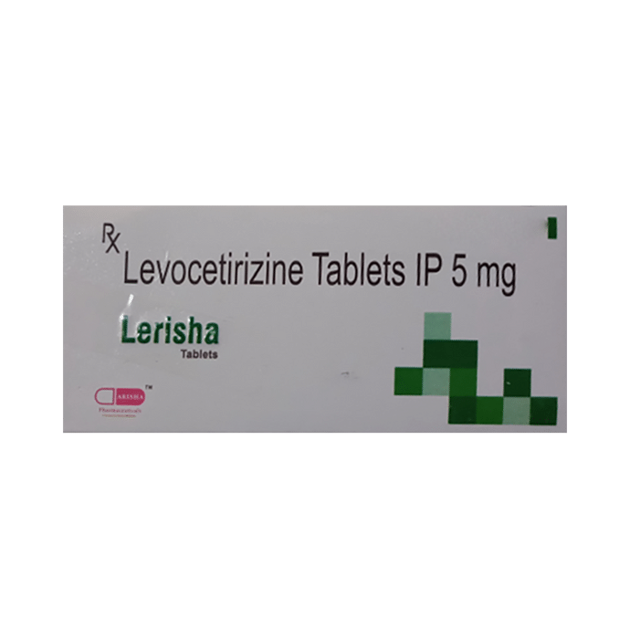 Lerisha Tablet    Levocetirizine 5mg