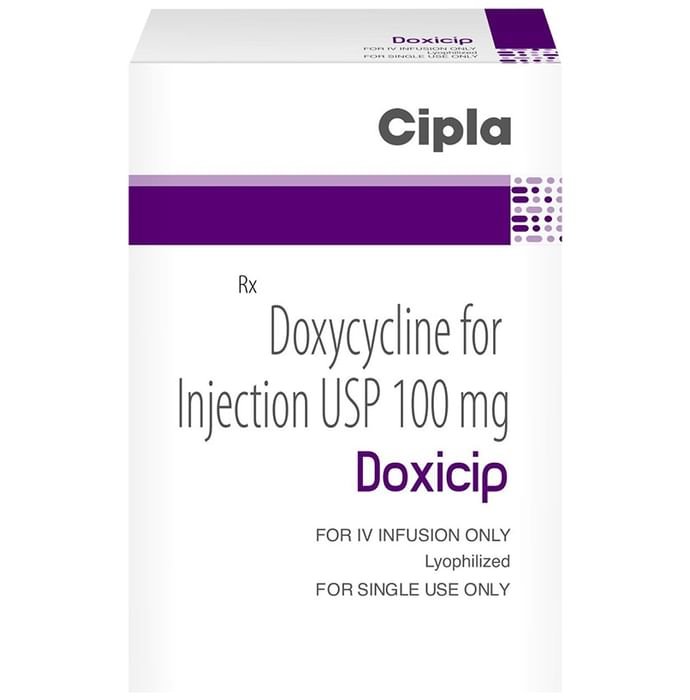 Doxicip Injection    Doxycycline 100mg