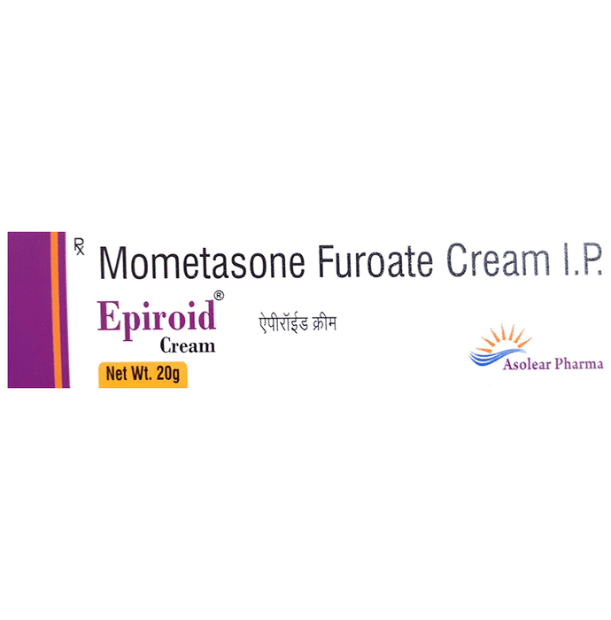 Epiroid Cream    Mometasone 0.1% w/w