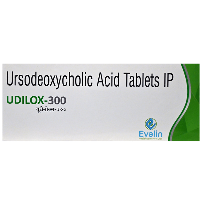 Udilox 300 Tablet    Ursodeoxycholic Acid 300mg