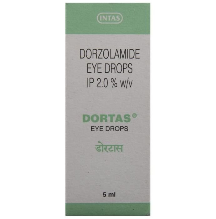 Dortas Eye Drop    Dorzolamide 2% w/v