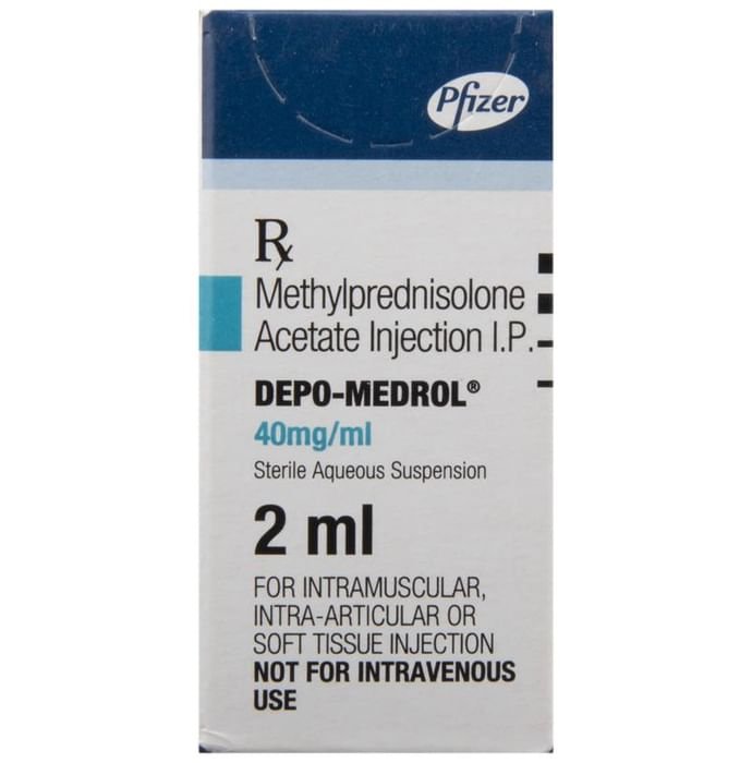 Depo-Medrol 40mg Injection    Methylprednisolone 40mg/ml