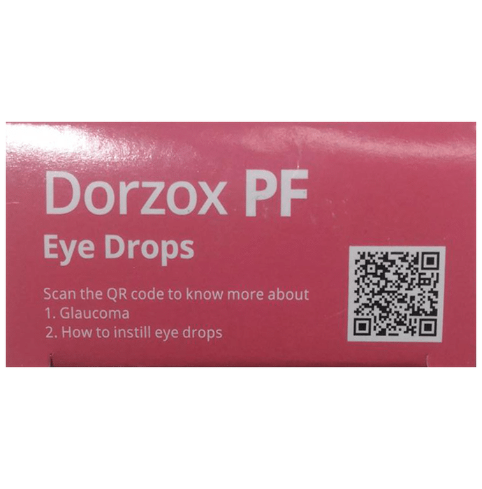 Dorzox PF Eye Drop    Dorzolamide 2% w/v