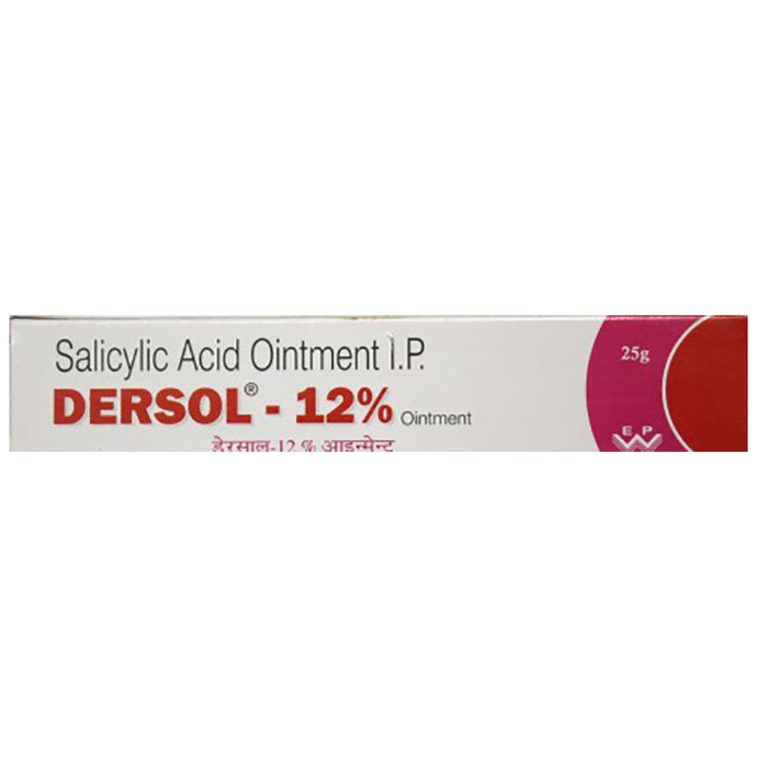 Dersol 12% Ointment    Salicylic Acid 12% w/w