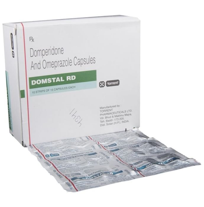 Domstal RD Capsule    Domperidone 10mg + Omeprazole 20mg