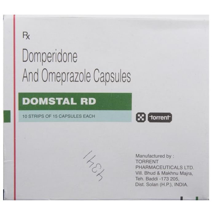 Domstal RD Capsule    Domperidone 10mg + Omeprazole 20mg