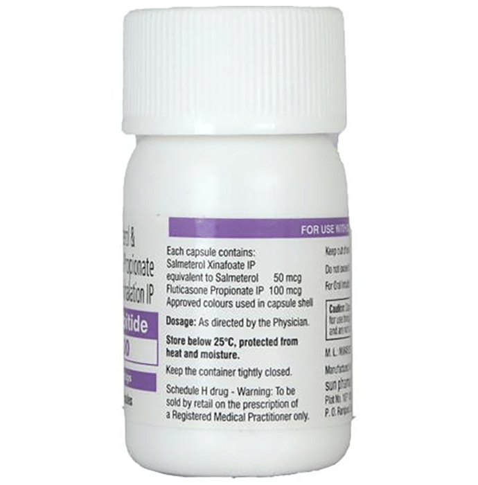 Combitide 50mcg/100mcg Octacap    Salmeterol 50mcg + Fluticasone Propionate 100mcg