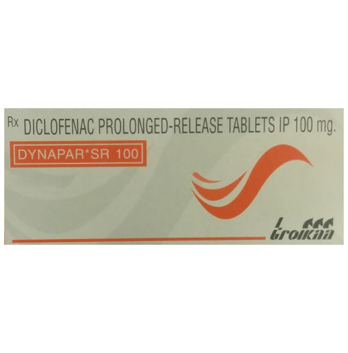 Dynapar SR 100 Tablet    Diclofenac 100mg