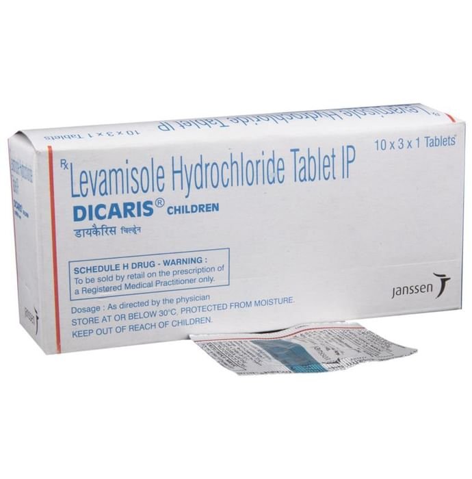 Dicaris Children Tablet    Levamisole 50mg