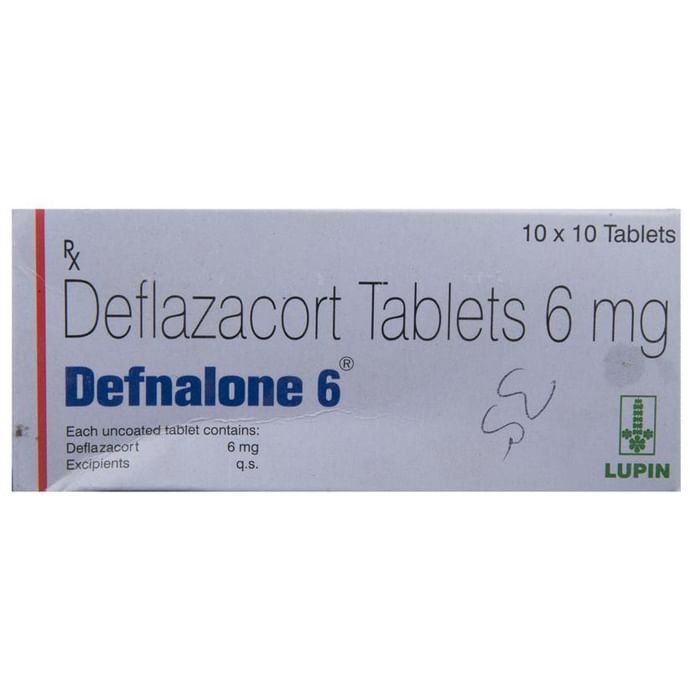 Defnalone 6 Tablet    Deflazacort 6mg