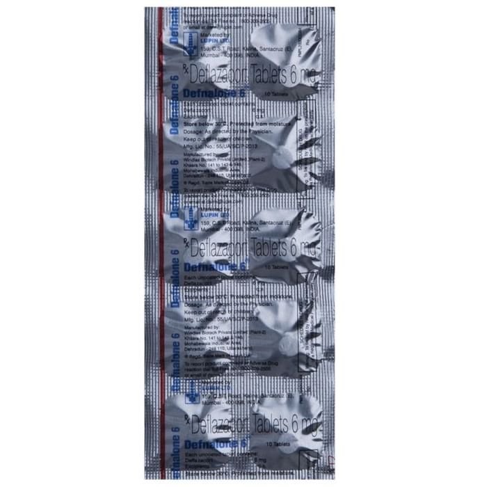 Defnalone 6 Tablet    Deflazacort 6mg