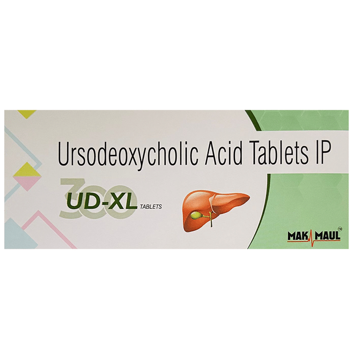 Ud-XL Tablet    Ursodeoxycholic Acid 300mg