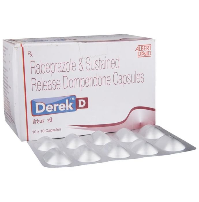 Derek D Capsule SR    Domperidone 30mg + Rabeprazole 20mg