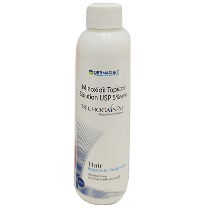 Trichogain-M Topical Hair Solution    Minoxidil 5% w/v