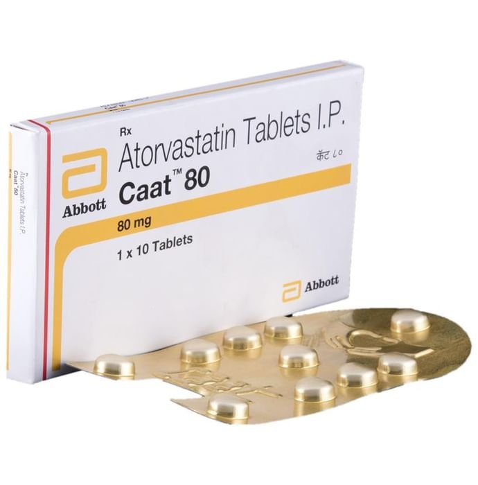 CAAT 80 Tablet    Atorvastatin 80mg