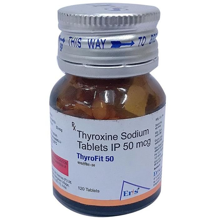 Thyrofit 50 Tablet    Thyroxine 50mcg