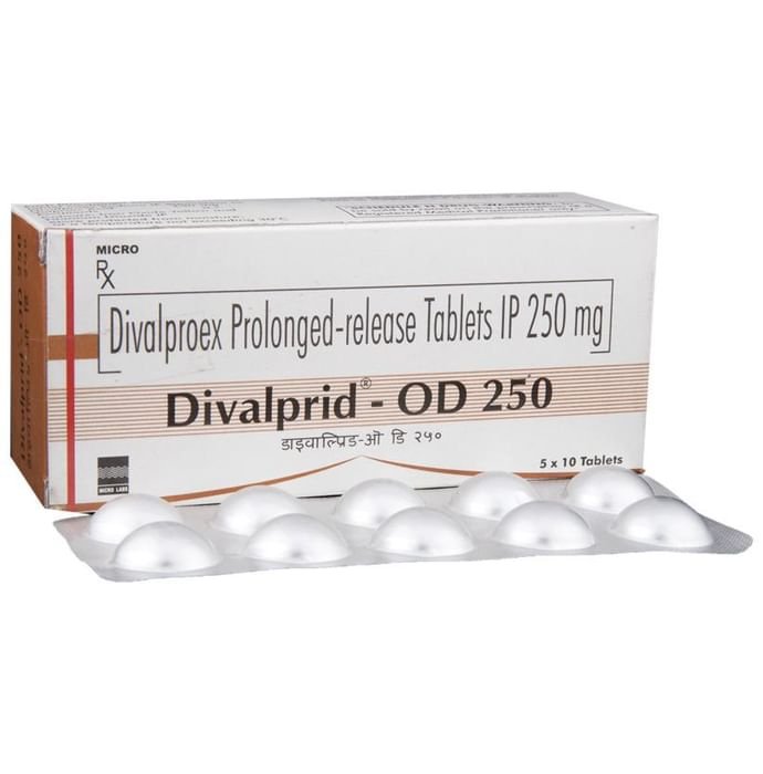 Divalprid-OD 250 Tablet PR    Divalproex 250mg