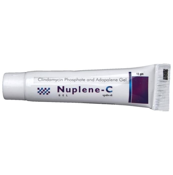 Nuplene-C Gel    Adapalene 0.1% w/w + Clindamycin 1% w/w