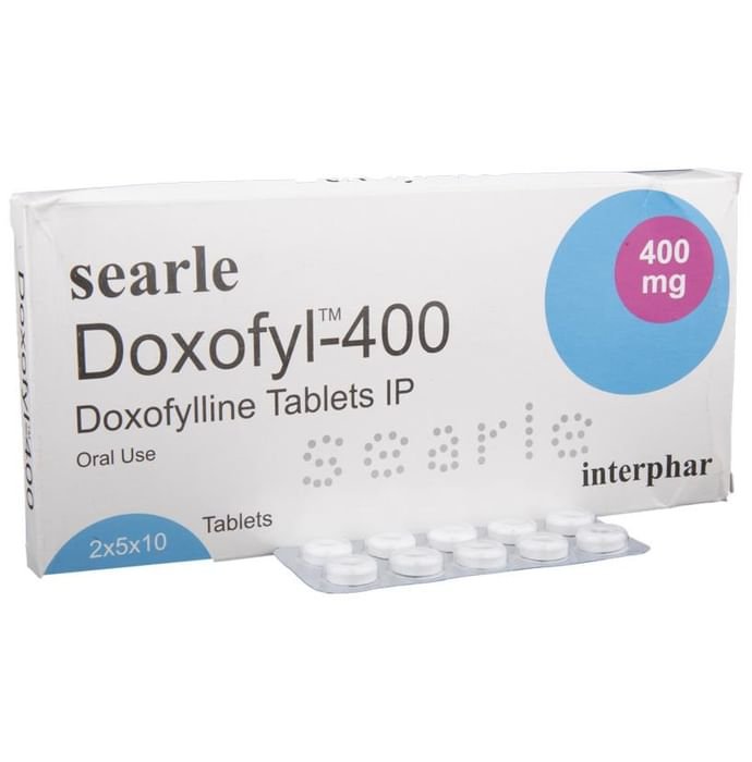 Doxofyl 400 Tablet    Doxofylline 400mg