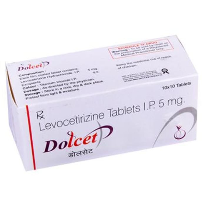 Dolcet Tablet    Levocetirizine 5mg