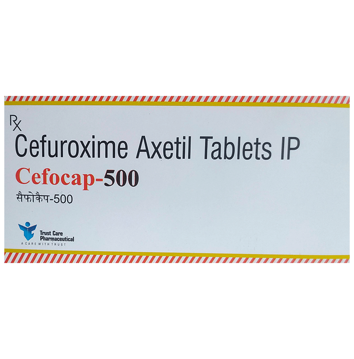 Cefocap 500 Tablet    Cefuroxime 500mg