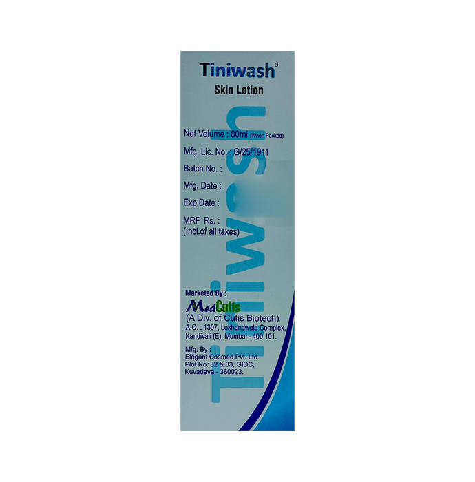 Tiniwash Skin Lotion    Ketoconazole 2% w/v