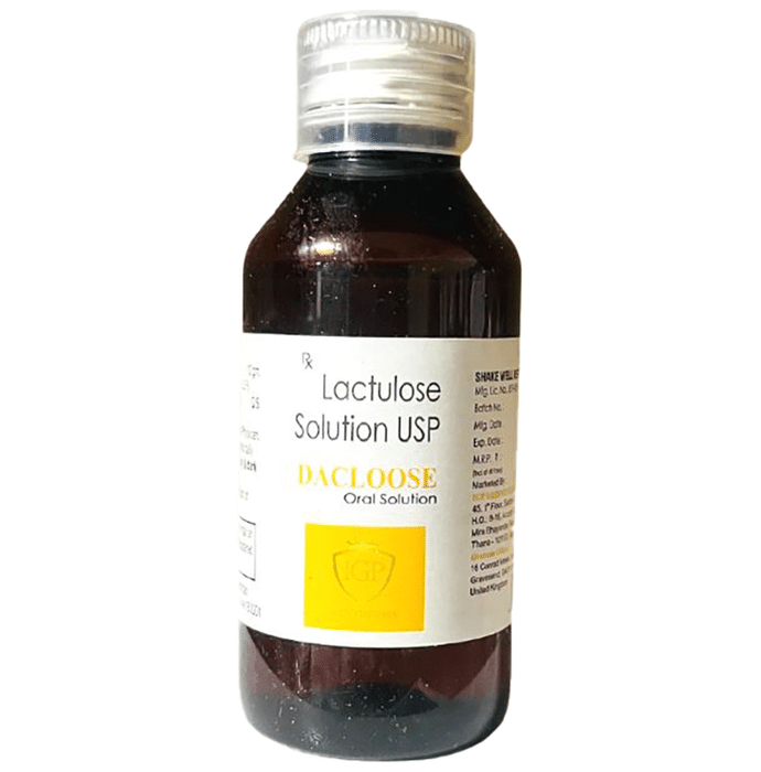 Dacloose Syrup    Lactulose 10gm