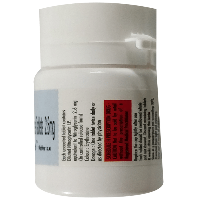 Nitrocaid 2.6 Tablet CR    Nitroglycerin 2.6mg