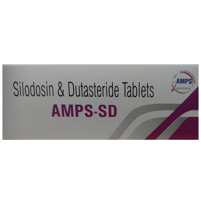 AMPS-SD Tablet    Silodosin 8mg + Dutasteride 0.5mg