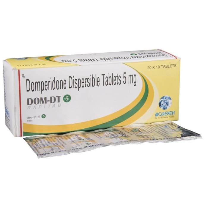 Dom-DT 5 Rapitab    Domperidone 5mg