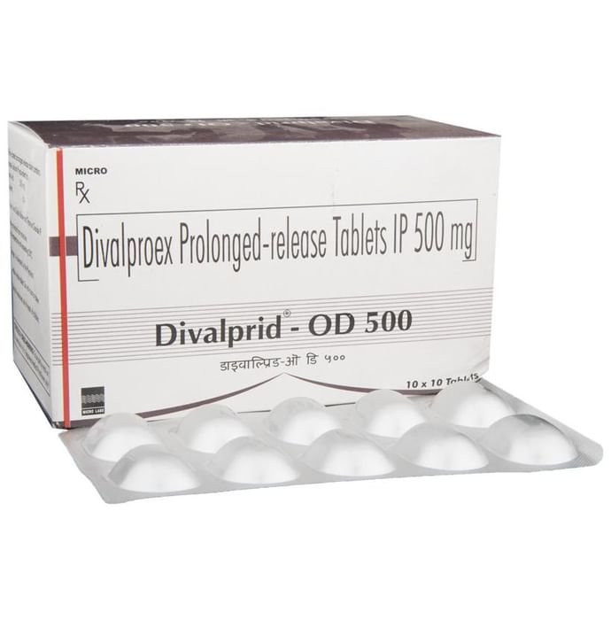 Divalprid-OD 500 Tablet PR    Divalproex 500mg