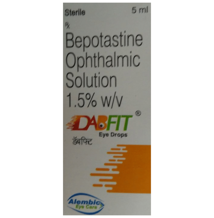 Dabfit Eye Drop    Bepotastine 1.5% w/v