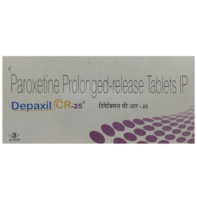 Depaxil CR 25 Tablet    Paroxetine 25mg