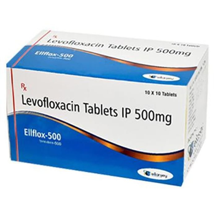 Ellflox 500 Tablet    Levofloxacin 500mg