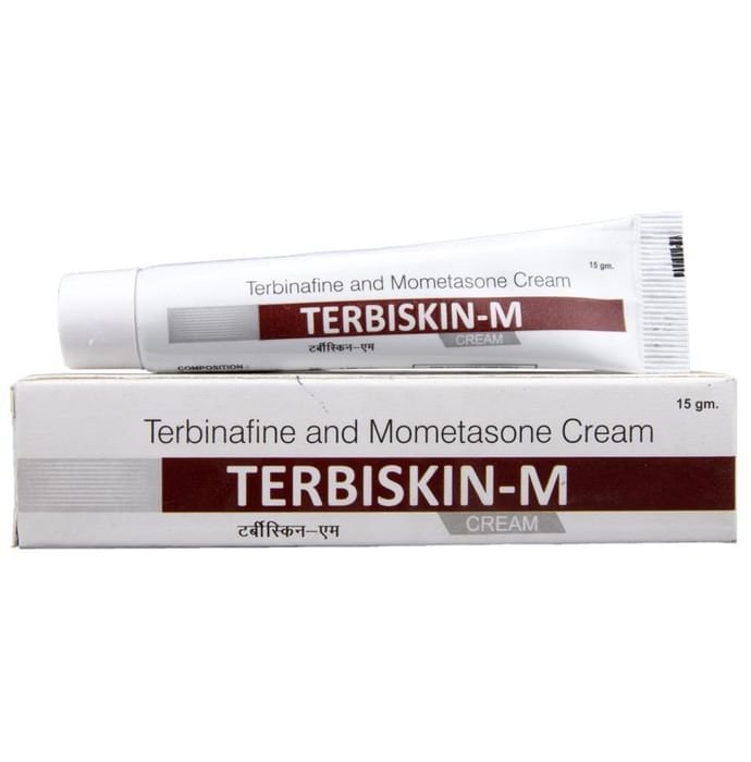 Terbiskin-M Cream    Mometasone 0.1% w/w + Terbinafine 1% w/w