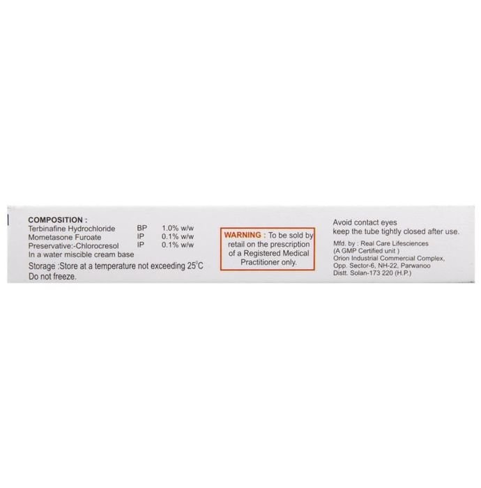 Terbiskin-M Cream    Mometasone 0.1% w/w + Terbinafine 1% w/w