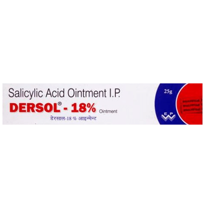 Dersol 18% Ointment    Salicylic Acid 18% w/w