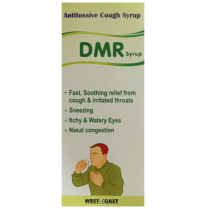 DMR Syrup    Phenylephrine 5mg/5ml + Chlorpheniramine Maleate 2mg/5ml + Dextromethorphan Hydrobromid