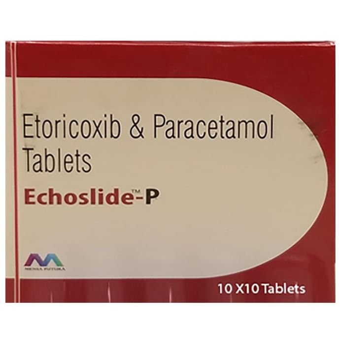 Echoslide-P Tablet    Etoricoxib 60mg + Paracetamol 325mg