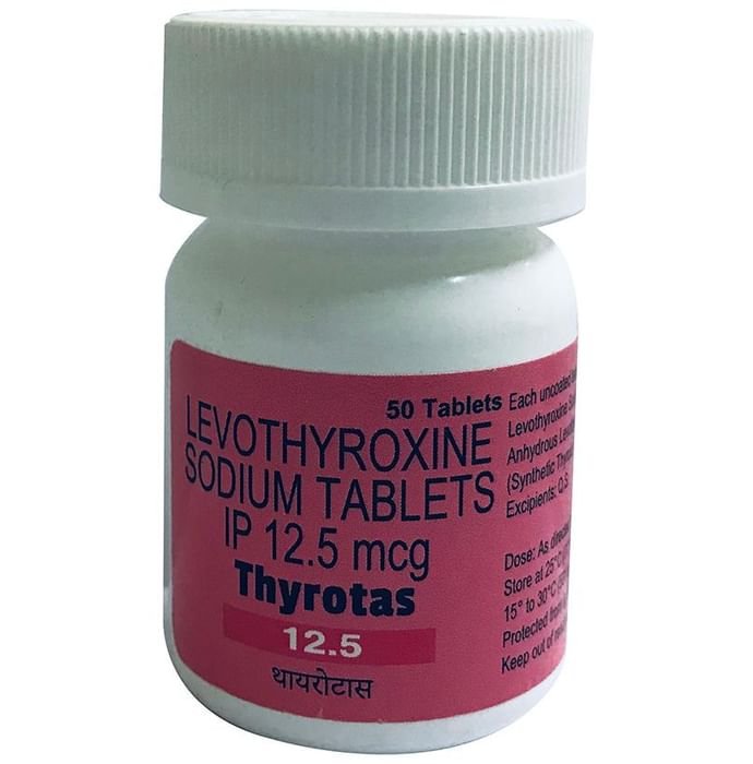 Thyrotas 12.5 Tablet    Thyroxine 12.5mcg