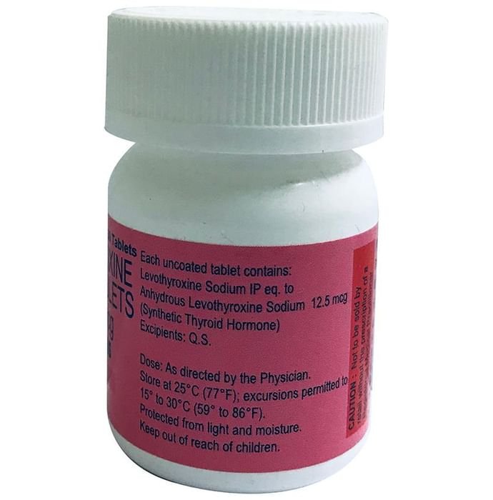 Thyrotas 12.5 Tablet    Thyroxine 12.5mcg